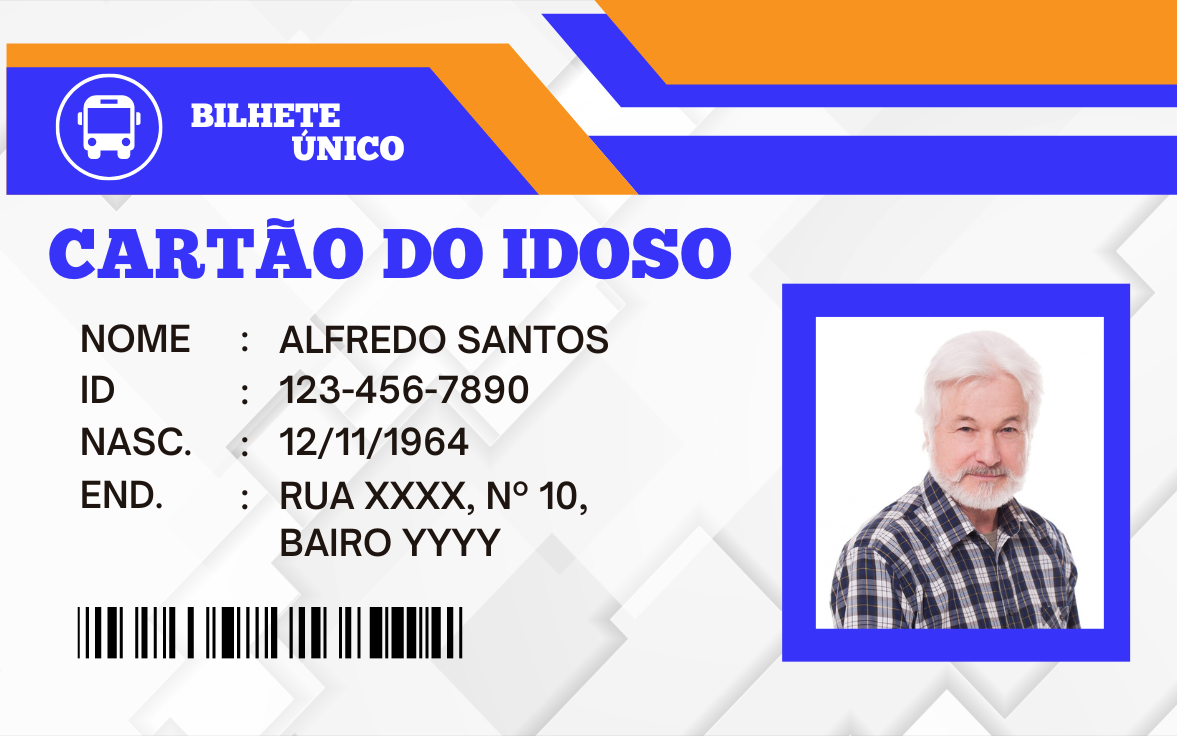 Novidade para os idosos: saiba como solicitar o cartão de ônibus personalizado.