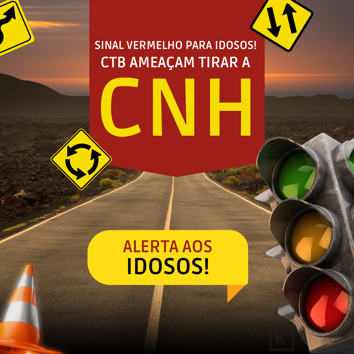 Novas regras do CTB ameaçam tirar a CNH dos IDOSOS