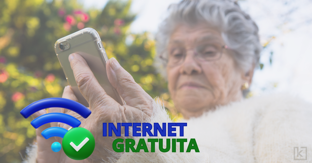 Não perca a oportunidade: idosos 60+ têm direito a internet grátis do governo