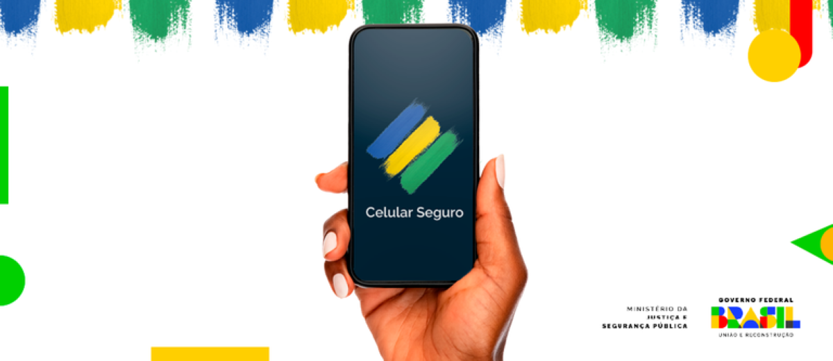 Etapas para instalar o Celular Seguro. Imagem: Governo Federal 