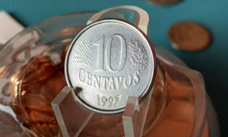 A Moeda de 10 Centavos de 1997: Raridade e Valor de Mercado com um Defeito Oculto no Anverso