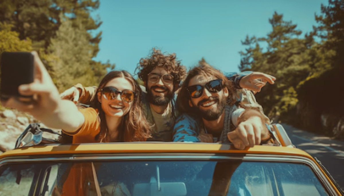 Legendas para momentos inesquecíveis em lugares incríveis. Imagem: Freepik.