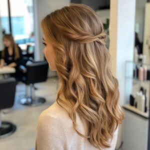 Torcido clássico com ondas. Imagem: Inspira Cabelo