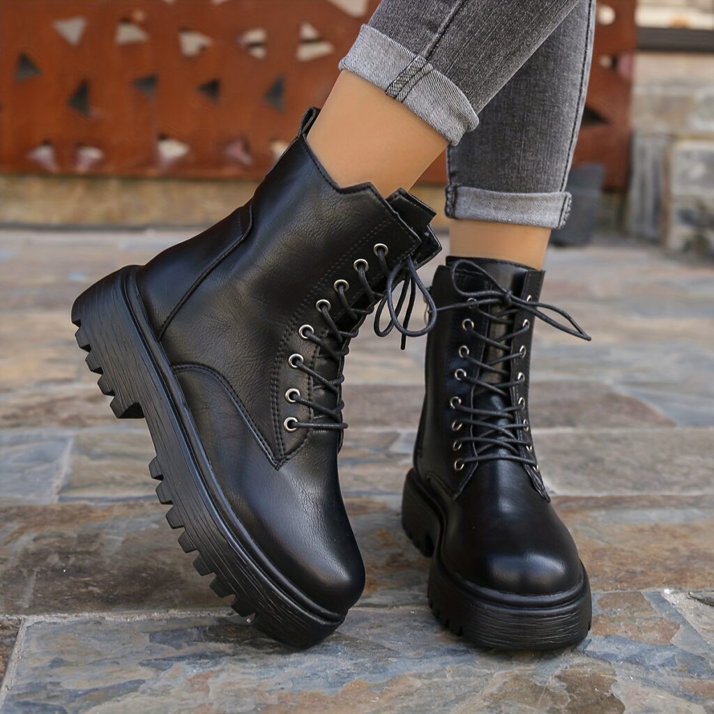 bota combat boots