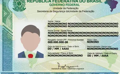 Governo Federal define metas para a emissão da CIN. Imagem: Agência Brasil