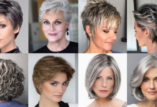 Ideias de cortes de cabelo modernos para mulheres acima de 60 anos