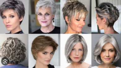 Ideias de cortes de cabelo modernos para mulheres acima de 60 anos