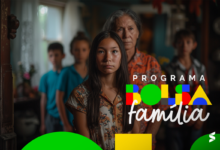 Família beneficiária do Bolsa Família, representando os impactados pela redução de beneficiários no programa.