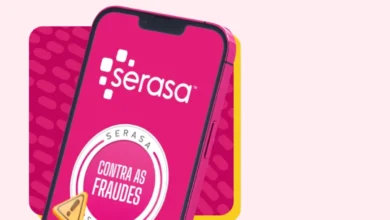 Alerta do Serasa sobre fraudes, destacando a importância de ficar atento durante o Feirão Limpa Nome.