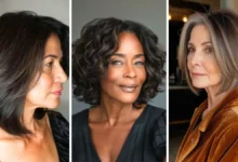 Cortes de cabelo curtos e elegantes para senhoras acima de 60 anos