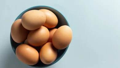 Ovos de galinha em uma tigela, representando a nova regulamentação sobre a validade carimbada nas cascas.