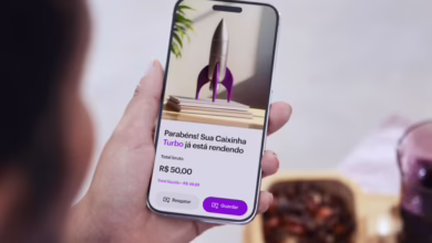 nterface do aplicativo do Nubank mostrando a Caixinha Turbo"