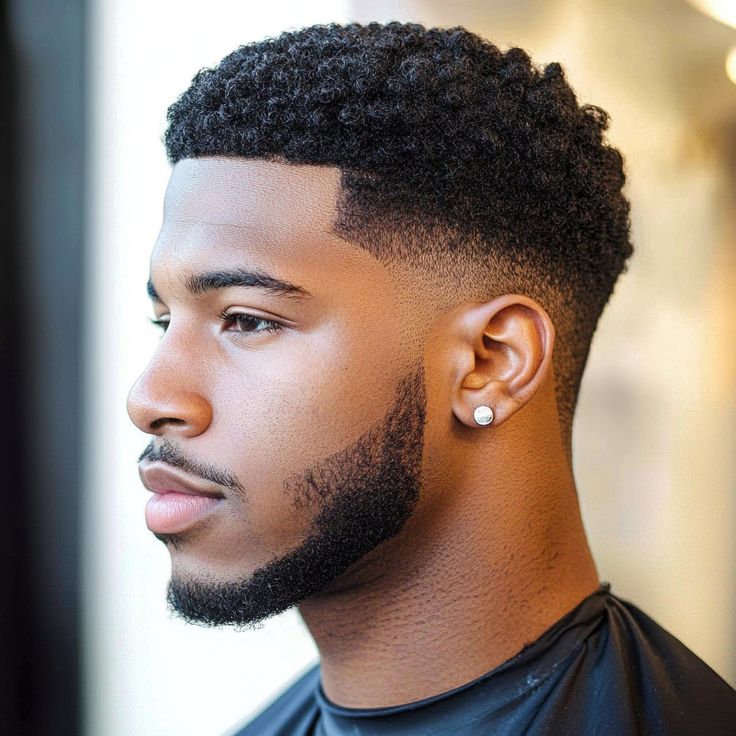 Low Fade com topo texturizado