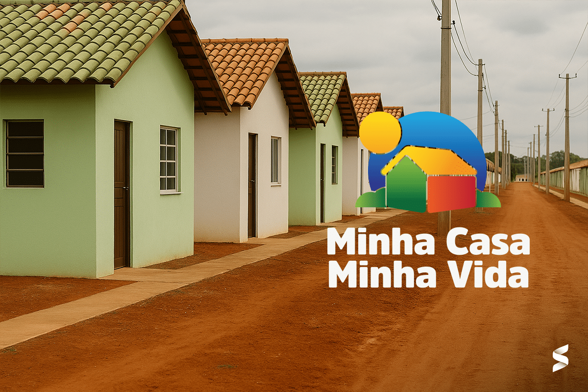 Conjunto de casas do programa Minha Casa, Minha Vida com novo financiamento e condições mais acessívei