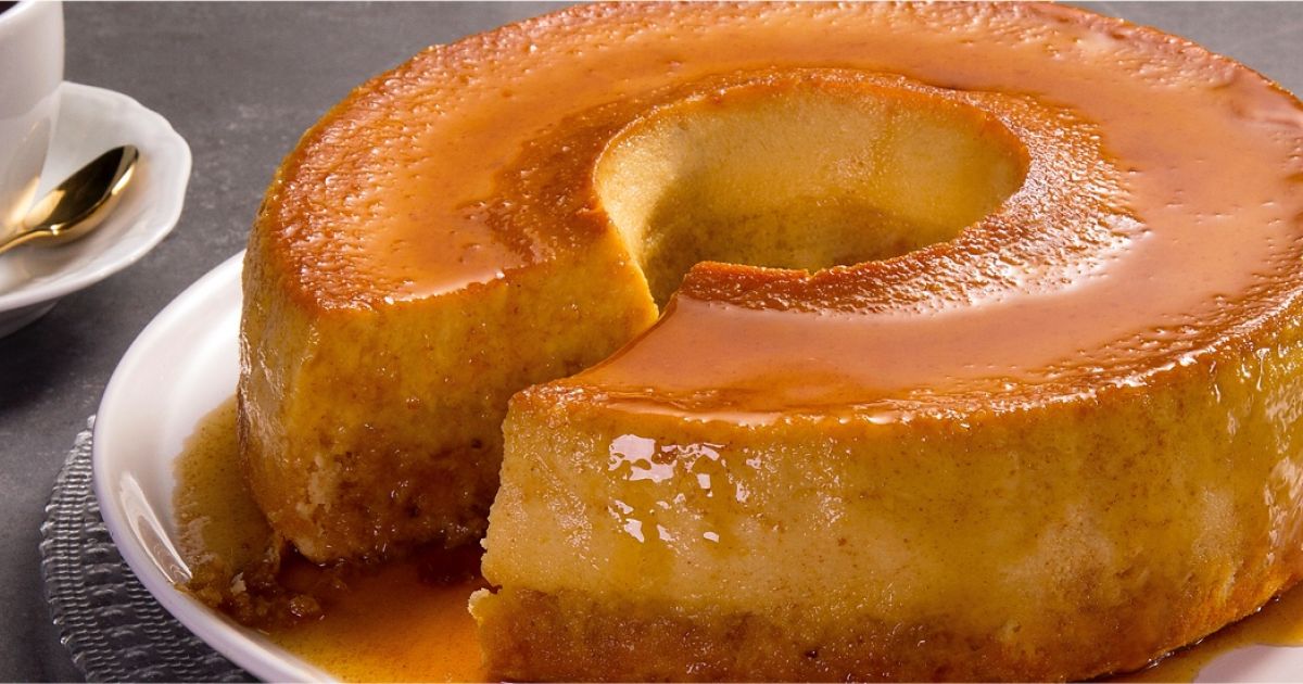 Receita de bolo pudim de milho delicioso que me lembra a vovó