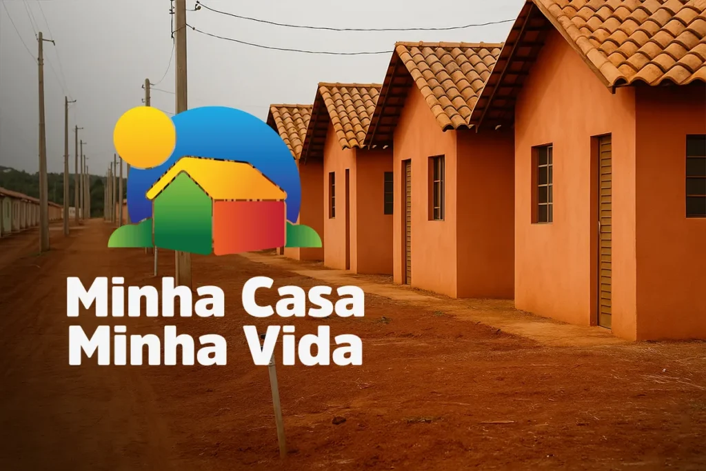 Imagem do programa Minha Casa, Minha Vida mostrando casas da Faixa 3, voltadas para famílias de maior renda