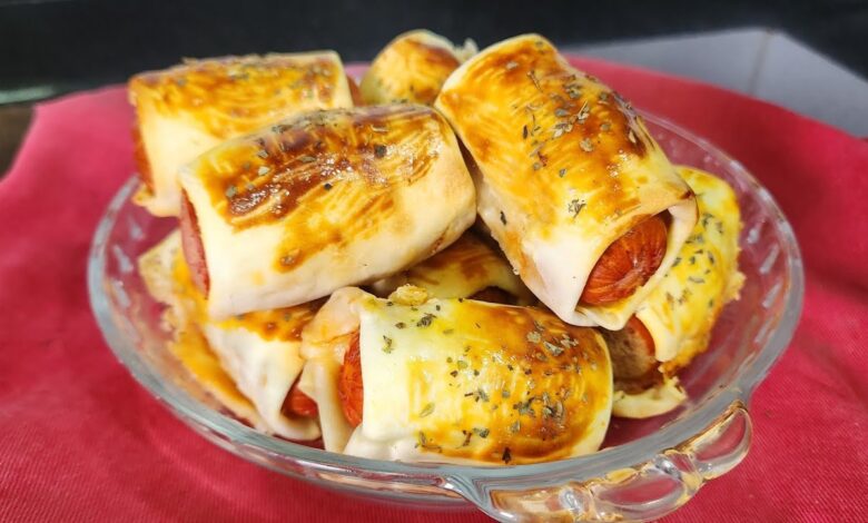 Croque, croque! O petisco de salsicha que fica pronto em 5 minutos na Air Fryer