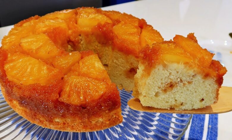 Dica de receita: O bolo de abacaxi que usa até a casca, e fica irresistÃvel