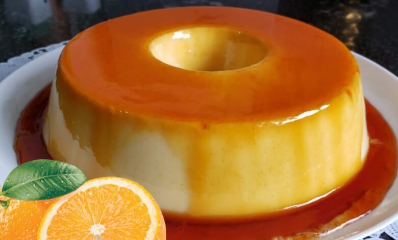 Pudim de Laranja que derrete na boca: Receita esquecida está de volta e vai surpreender você