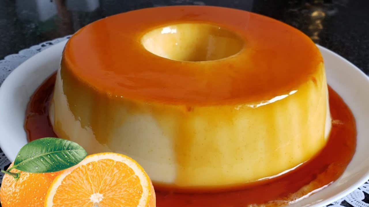 Pudim de Laranja que derrete na boca: Receita esquecida está de volta e vai surpreender você