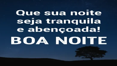 Boa Noite Tranquila e Abençoada