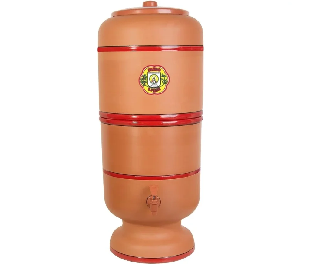 Filtro de barro com vela cerâmica, uma opção saudável para purificar a água