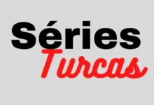 Logo com texto "Séries Turcas" em destaque, ideal para seção de recomendações de séries sem clichê