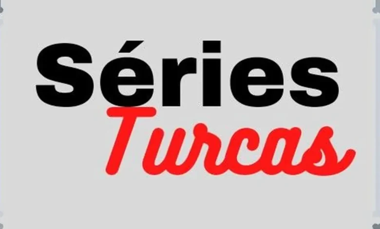 Logo com texto "Séries Turcas" em destaque, ideal para seção de recomendações de séries sem clichê
