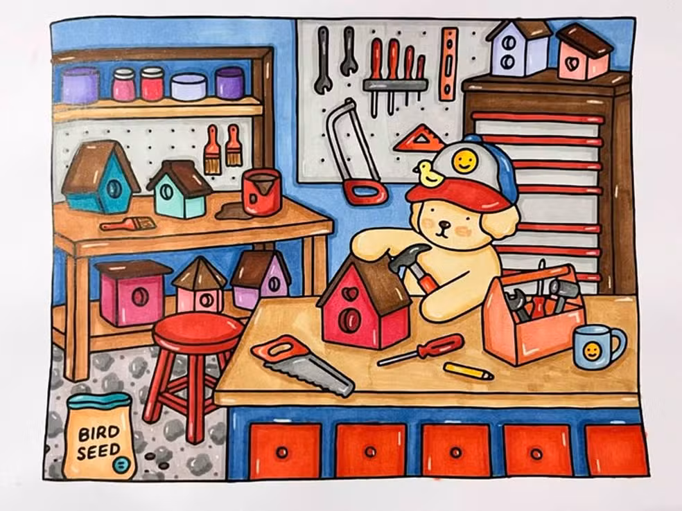 De hobby a arte: como colorir os Bobbie Goods pode virar expressão criativa e até profissão
