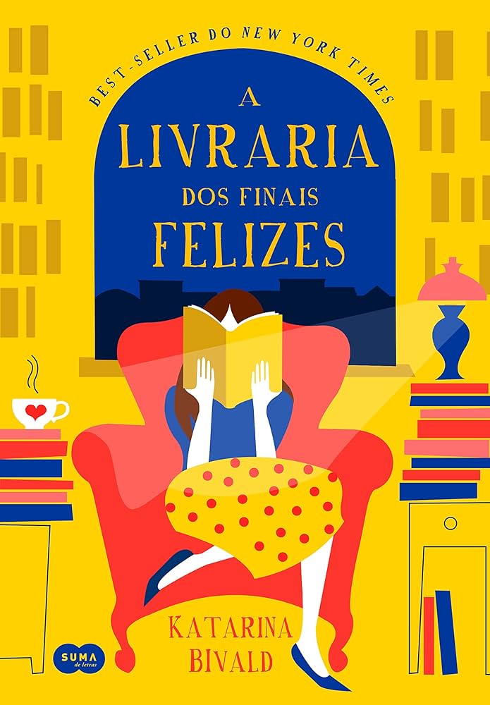 Capa do livro "A Livraria dos Finais Felizes", de Katarina Bivald