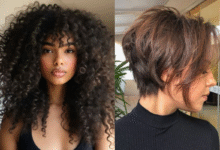 Dois cortes de cabelo femininos que ajudam a afinar o rosto: cacheado volumoso e pixie alongado