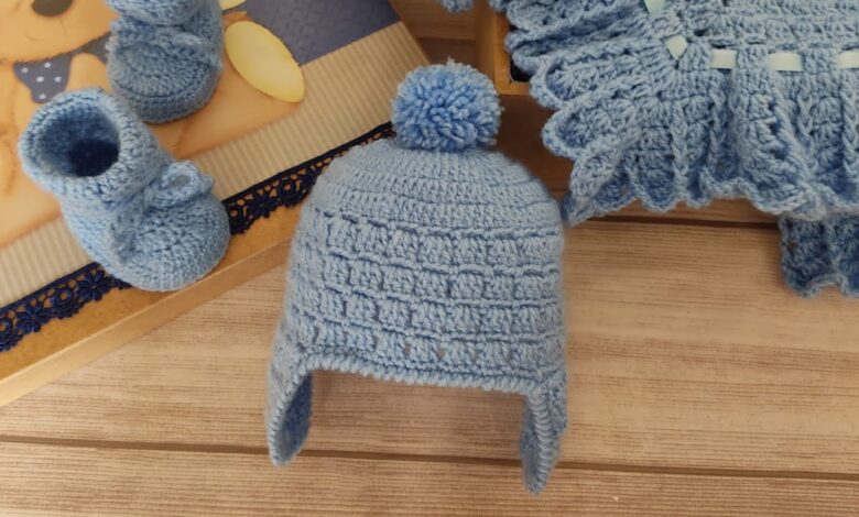Enxoval de bebê feito à mão: dicas e inspirações em crochê