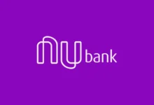 Logo do Nubank e Pix em fundo roxo, representando o recurso Pix Automático.