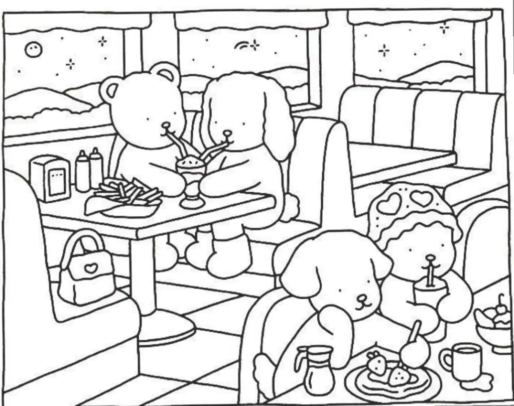 Bobbie Goods: Amigos se divertindo em momentos acolhedores e descontraídos
