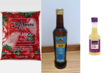 Produtos proibidos pela Anvisa: azeite, molho de alho e polpa de morango.