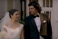 Casal protagonista de novela turca em cena romântica