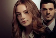 Casal protagonista de novela turca com clima de tensão e romance