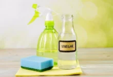 Kit de limpeza com vinagre para eliminar odores da casa