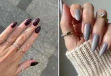 Unhas das 5 cores mais cobiçadas da temporada, mostrando tendências de esmalte para 2025.