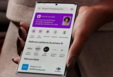 Imagem do app Nubank com promoções de cashback e descontos, mostrando ofertas e marcas como Nike e Magazine Luiza.