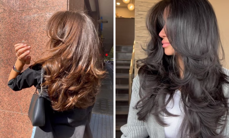 Cortes em camadas para todos os tipos de cabelo, proporcionando movimento e renovação ao visual.
