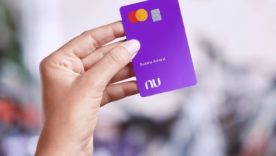 Cartão do Nubank mostrando a opção de aumento automático de limite de crédito.