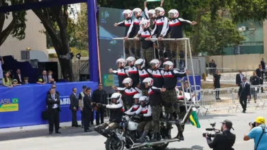 Desfile cívico de 7 de setembro em comemoração à Independência do Brasil