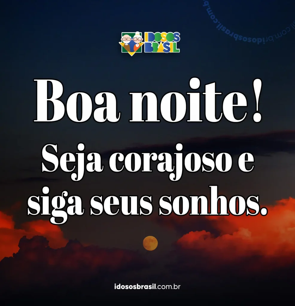 Mensagem de boa noite para compartilhar