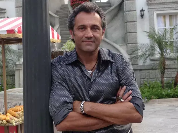 Domingos Montagner, ator da novela 'Velho Chico'.
