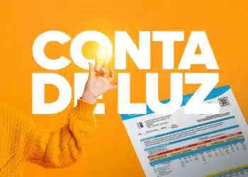 Imagem ilustrativa de conta de luz com destaque para bandeira amarela, simbolizando a redução de tarifas em dezembro e economia nas contas de energia.