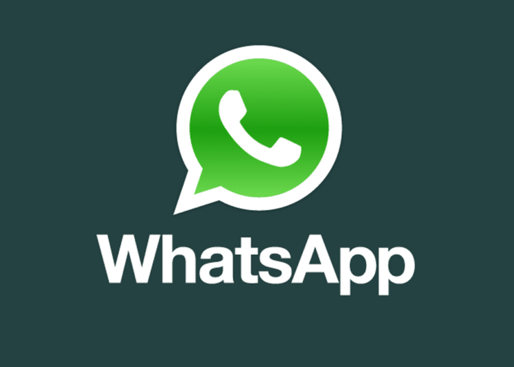 Ícone do WhatsApp com telefone branco em bolha verde e fundo escuro
