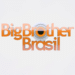 Logotipo colorido do Big Brother Brasil com destaque para uma lente de câmera